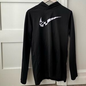Nike long sleeve hoodie. XL Youth